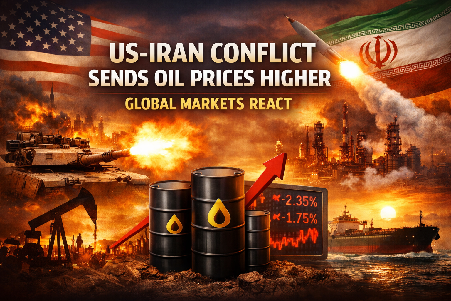 US-Iran Conflict Escalates: Global Markets and Oil Prices on Edge